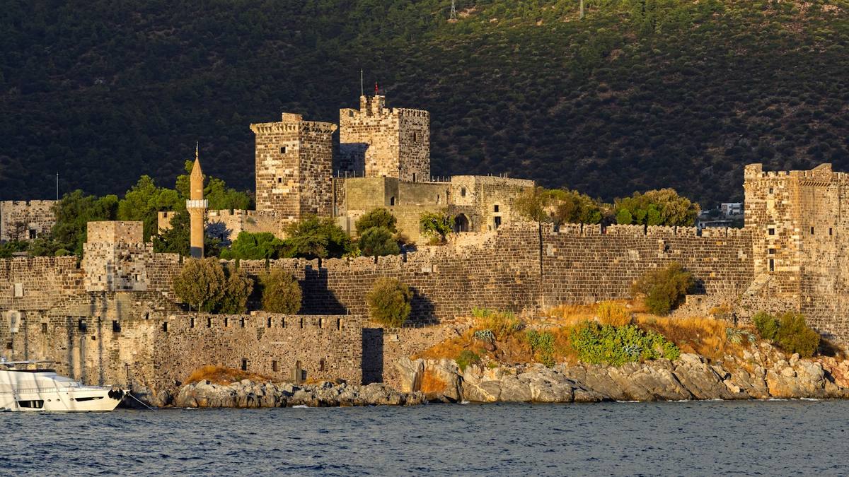 Bodrum Castle seen from the water