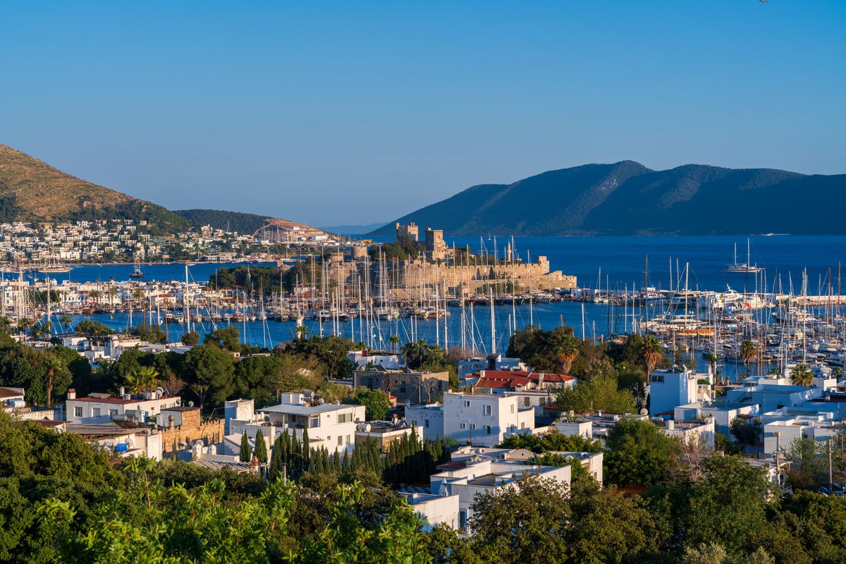 Bodrum Castle, the Castle of St Peter, above the harbour