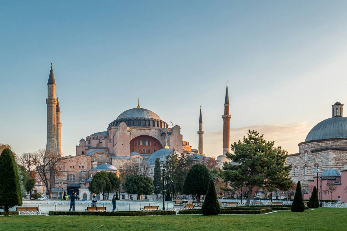 Hagia Sophia in Sultanahmet