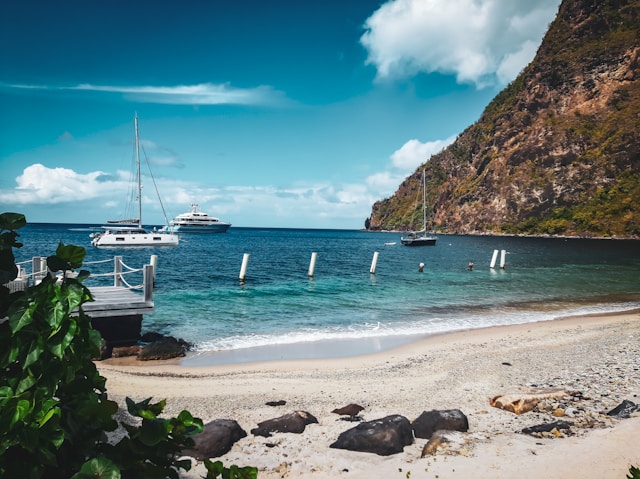 to Saint Lucia 