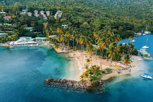 to Saint Lucia