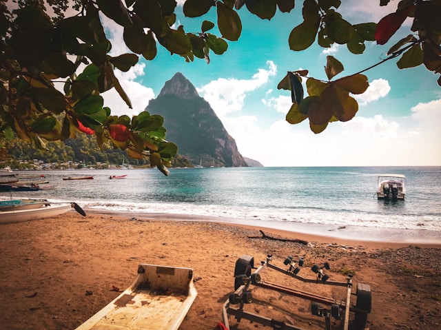 to Saint Lucia 